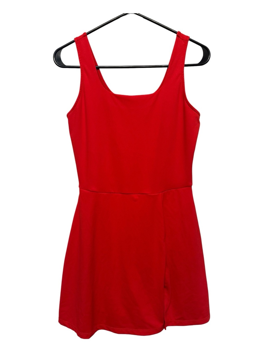 NWOT Unbranded Women's Red Mini Dress - Classic Scoop Neck Size Small